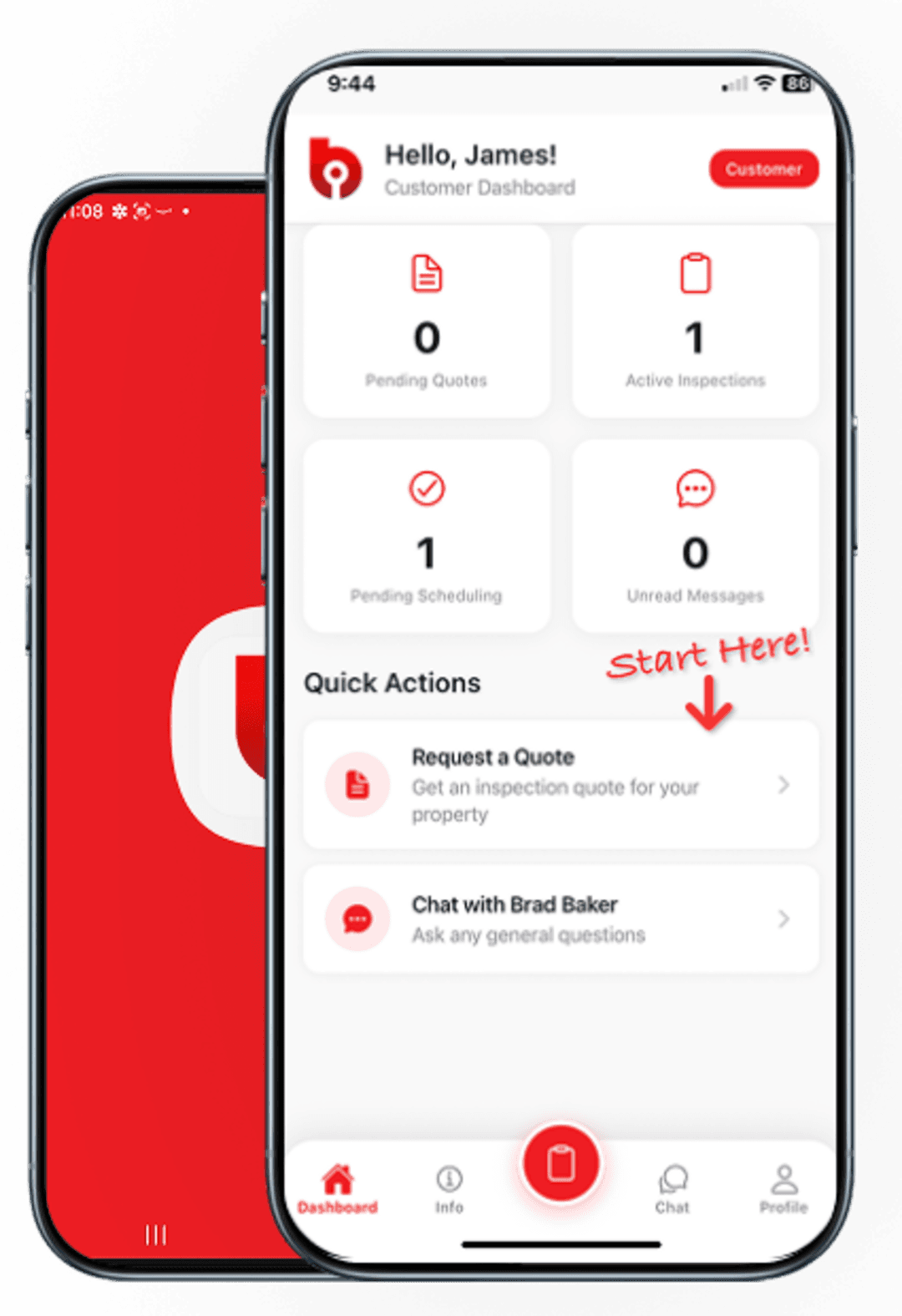Beneficial Inspections app preview